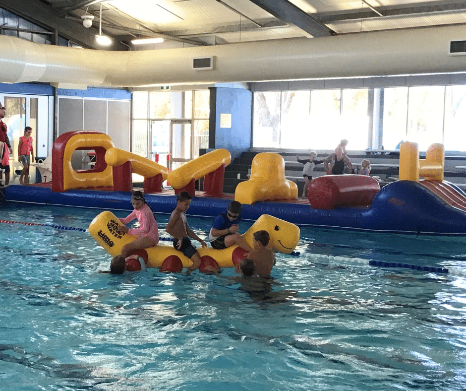 Indoor Pool Inflatable Fun